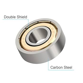 ぐりページ 20 PCS 608 -ZZ Ball Bearings – Double Metal Sealed Miniature